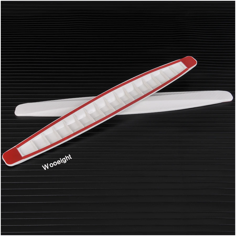 1 Pair Car Bumper Protector Corner Guard Auto Body Protector Moldings Anti-Scratch Scratch Protection Decorative Strips Sticker  (2)