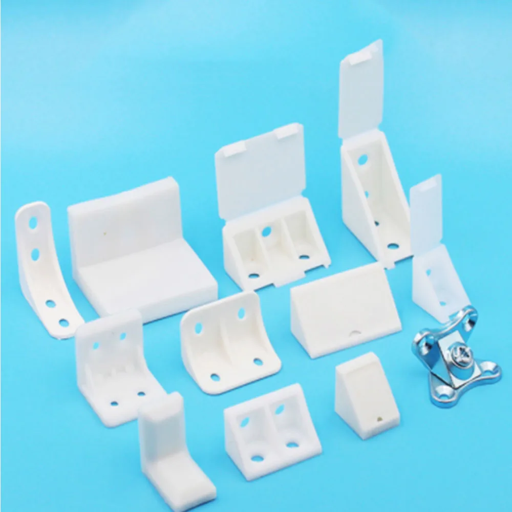 

10Pcs nylon plastic thickened corner furniture, right angle 90 degree angle, plywood tray cabinet accessories accessories corner