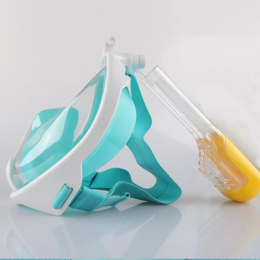 Swimmer плоская воздухопроницаемая подводная противотуманная маска для подводного плавания, ныряния с дыхательной трубкой, тренировочная