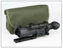 HD infrared night vision imaging auxiliary light green cross sight night hunting adjustable mirror field dedicated