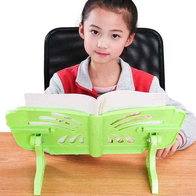 Creative Book Holder Reading Bookshelf Desk Bookboard Bookends Student