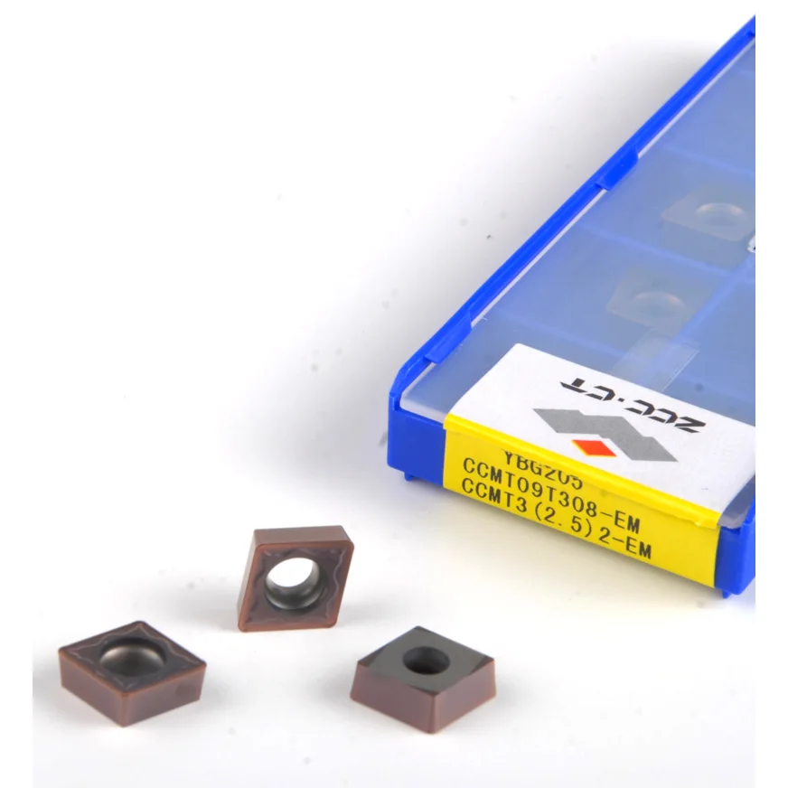 

CCMT09T304-EM YBG205 for stainless steel Semi-finishing boring head inserts ,carbide cutter ZCCCT