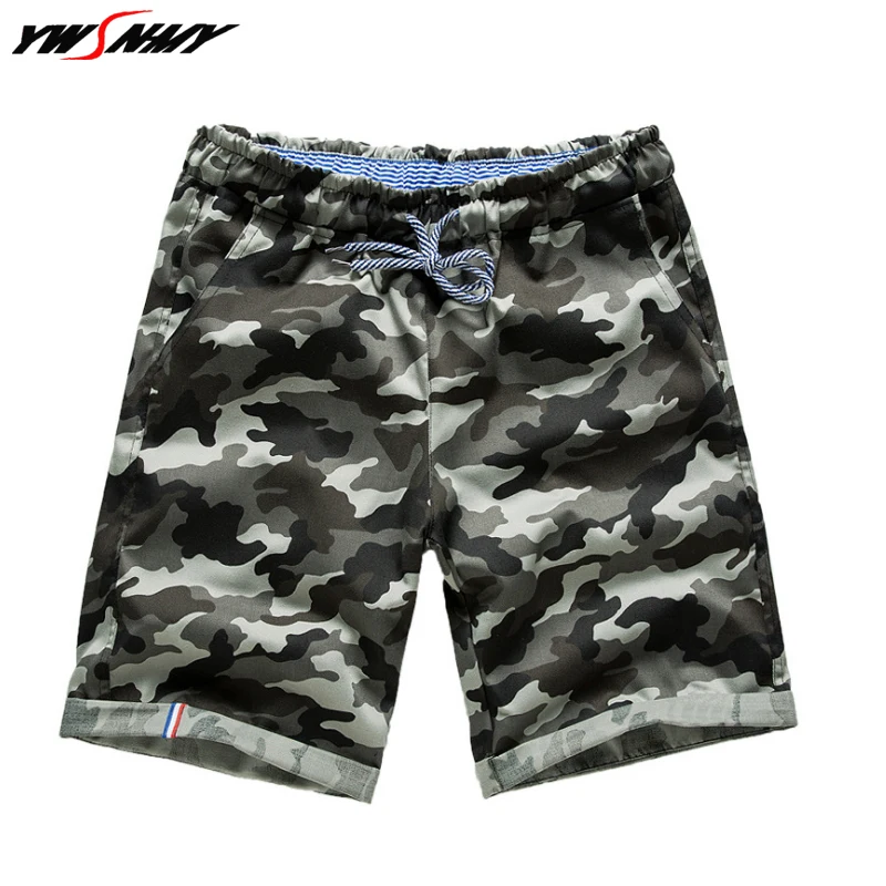 Летние новые хлопковые мужские шорты модные армейские камуфляжные мужские повседневные брендовые шорты Карго комбинезоны бриджи для мужчин