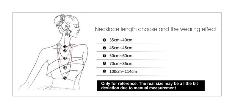 necklace size