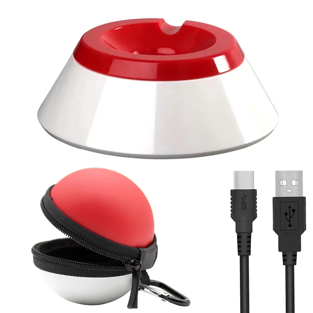 Подставка для зарядки Pokeball Plus подставка контроллера зарядной станции Nintendo Switch Lets