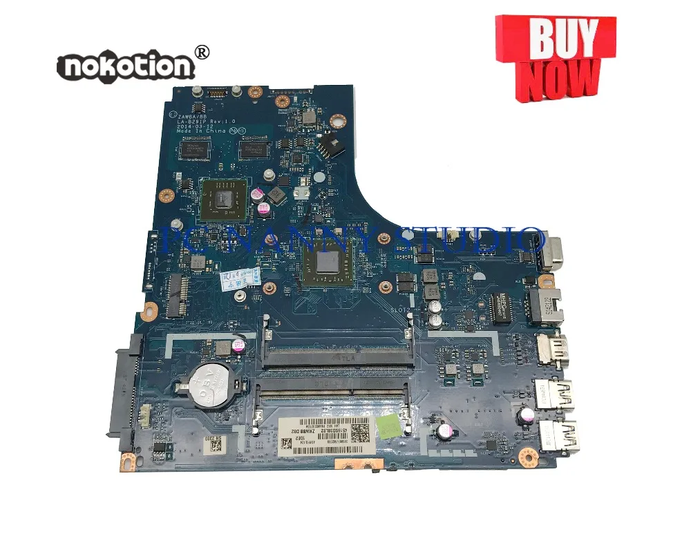 PCNANNY LA B291P для lenovo B50 45 N50 материнская плата ноутбука A6 6310 DDR3