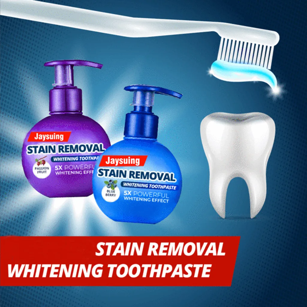 220g Baking Soda Stain Removal Whitening Toothpaste Fight Bleeding Gums