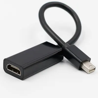 البسيطة موانئ دبي البسيطة DisplayPort إلى HDMI كابل محول الذكور إلى الإناث الصاعقة محول للماك بوك ماك ميني إيماك العارض