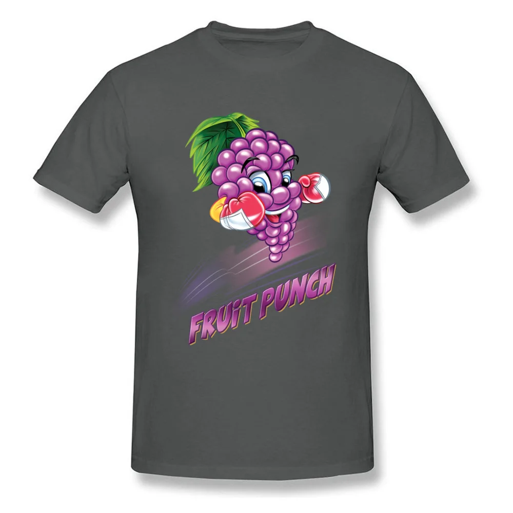 Fruit Punch Punny Custom Tees Short Sleeve for Men 100% Cotton Fabric ostern Day O Neck T Shirts Funny Tshirts Fashionable Fruit Punch Punny carbon