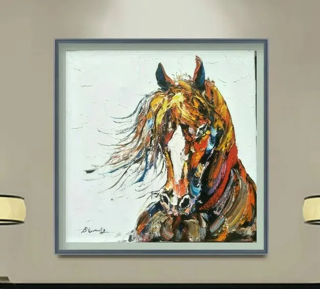 Bizdekisen Comprar Cuchillo De La Pintura Caballo Animales