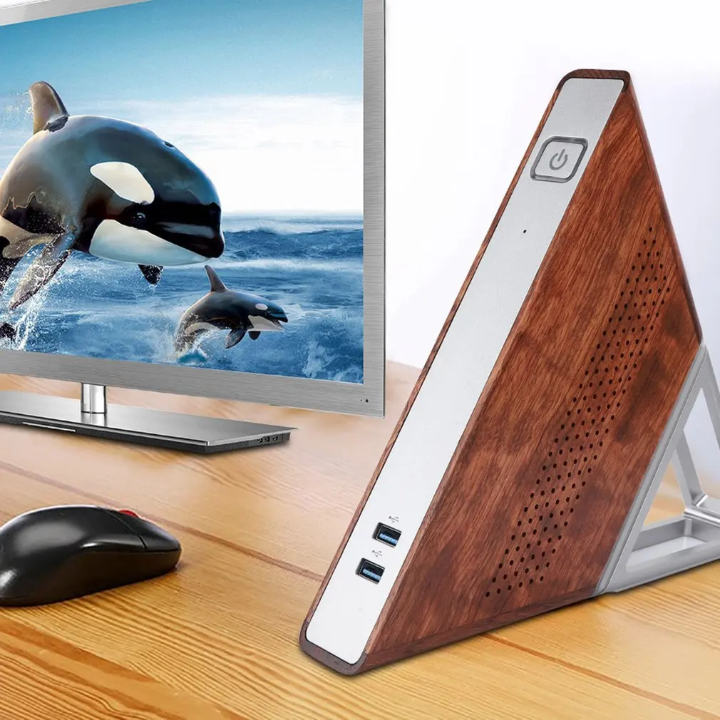 

Mini Angle AA-B4 DIY Mini PC Intel Apollo Lake N3450 Windows10 64GB EMMC 128GB SSD Bluetooth 4.0 TV Box 2019 for TV Computer