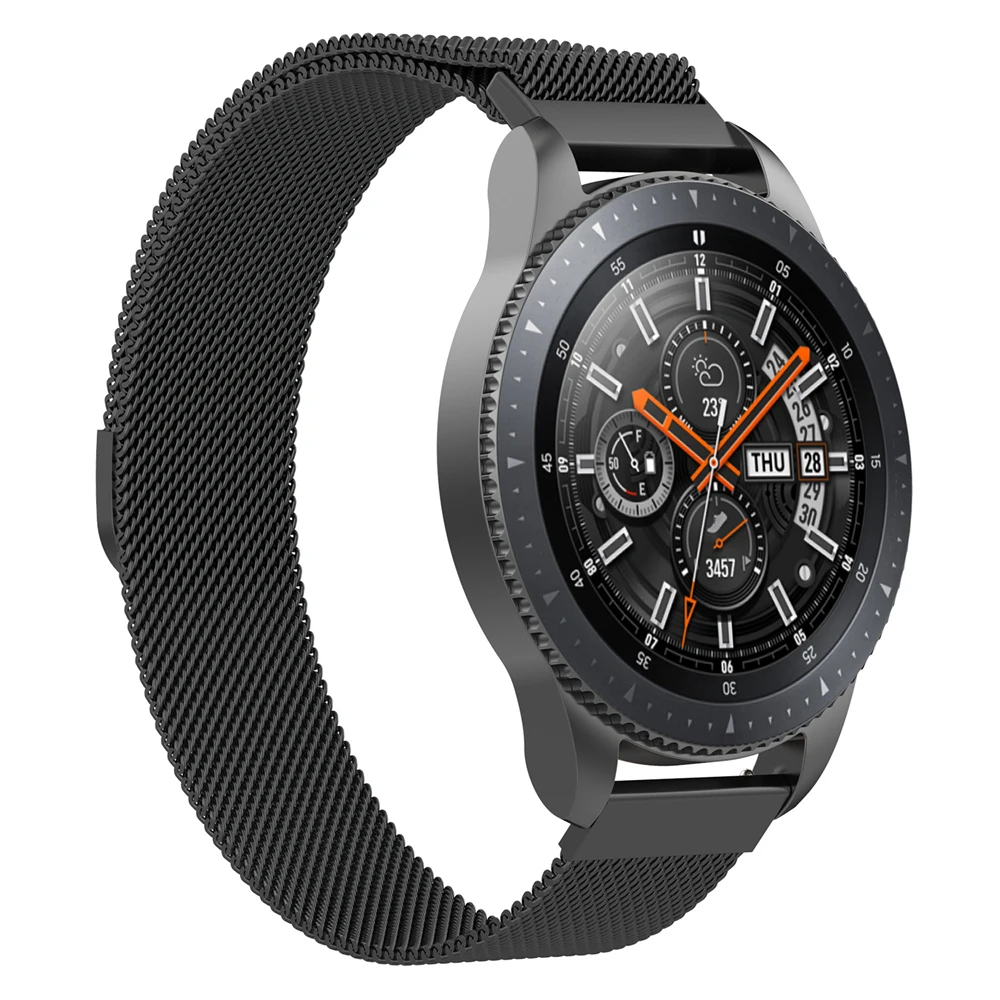 20 мм 22 мм ремешок для samsung Galaxy Watch 42 мм 46 мм S3 Sport для Garmin Vivoactive 3 для Ticwatch Pro для Pebble 2