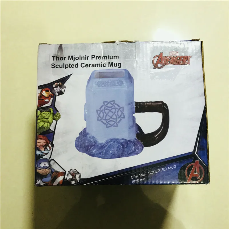 Marvel Thor кружка для кофе керамическая молоток чашечках ans Кружки Творческий mark посуда