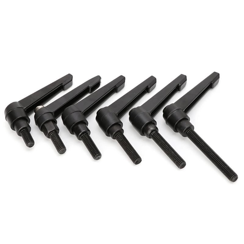 

M8 16-60mm Adjustable Handle Locking External Male Thread Knob Hex Screws qiang