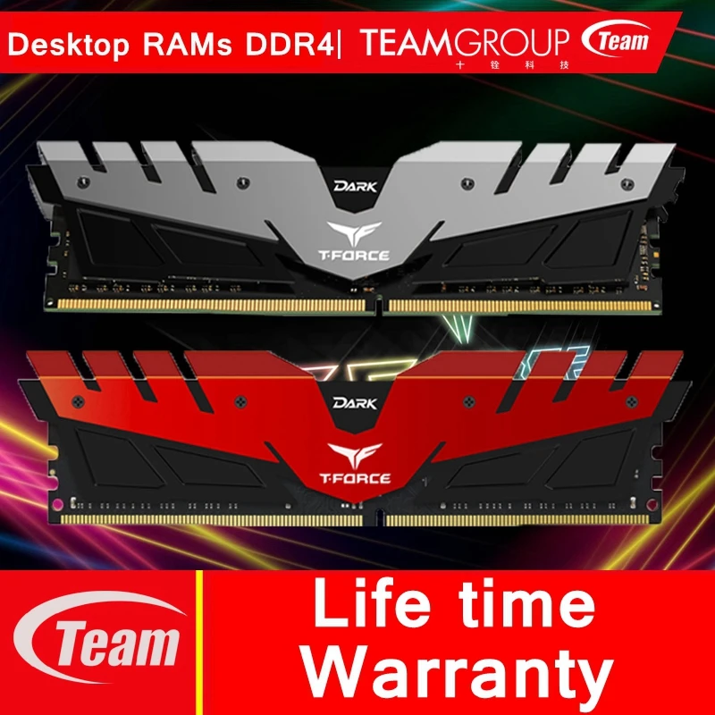Настольная память Team Group DARK серии DDR4 4 ГБ 8 16 модуль памяти для компьютера 288