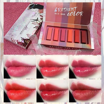 

Lipstick Gift Box Multi-color Lipstick Set Girl Moisturizing Cosmetics Lasting Lip Shape Charming Goddess