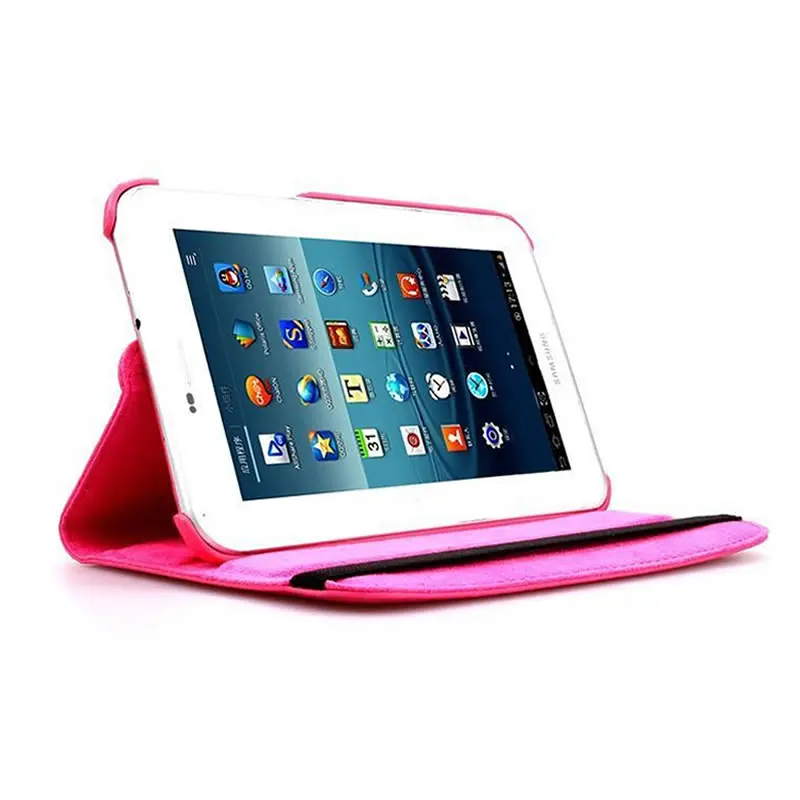 Для Samsung Galaxy Tab 2 P3100 P3110 7 дюймов чехол для планшета 360 Вращающаяся подставка Фолио
