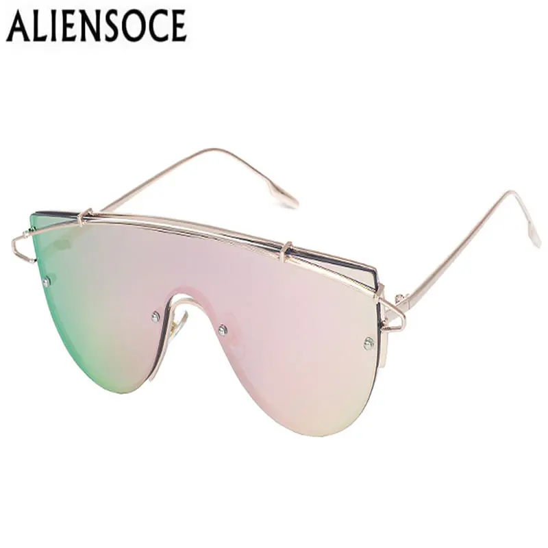 New Fashion Brand One Piece Lens Sunglasses Women ...