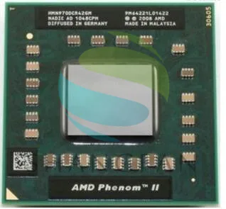 الأصلي AMD معالج وحدة المعالجة المركزية الظاهرة N970 HMN970DCG42GM 638pin PGA مأخذ الكمبيوتر S1 2.2G