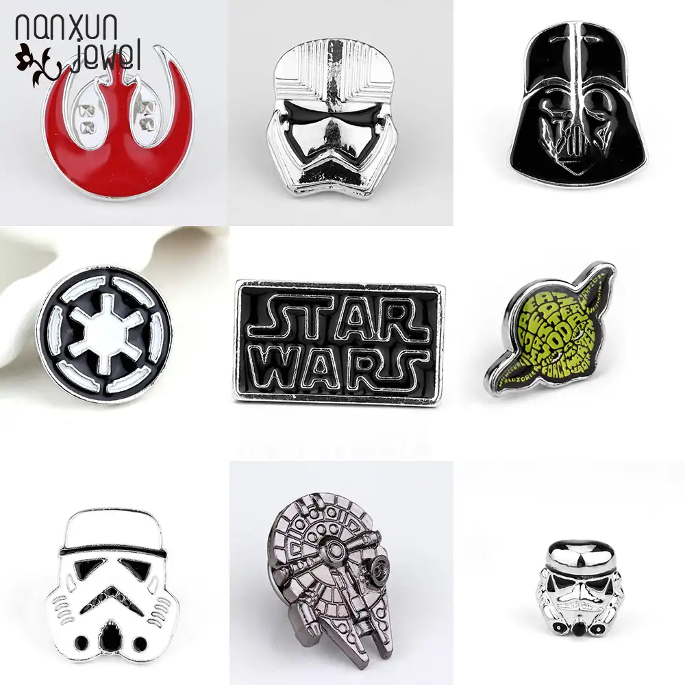 star wars pin badges