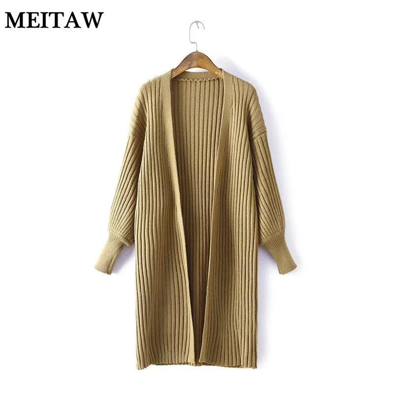 

Autumn Winter Batwing Sleeve Knitwear Cardigan Long Sweater Top 2019 Casual Loose Knitted Sweater Plus Size Jacket Coat