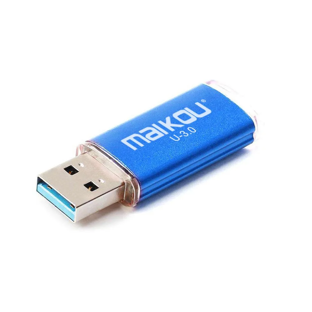 Maikou прямой штекер Прозрачная крышка USB3.0 флэш-накопитель мобильный U диск ручка привода 64GB