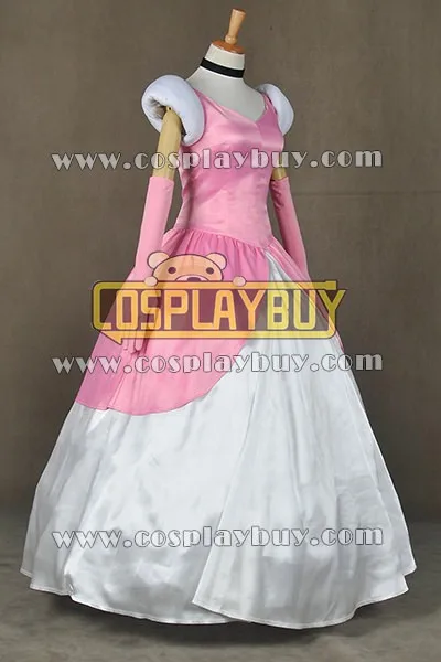 Cosplayartシンデレラii 2 夢コスプレプリンセスシンデレラ衣装ピンクドレスフルセット速い船積み Costume Swimsuit Dress Cupcostume Made Prom Dresses Aliexpress