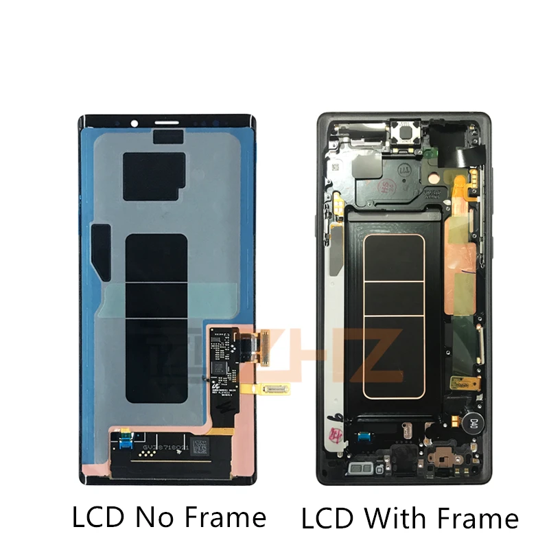 Для samsung Galaxy Note 9 ЖК-дисплей кодирующий преобразователь сенсорного экрана в сборе n960 N960F N960D N960DS note 9 дисплей+ рамка запасные части