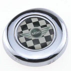 Chrome Двигатели для автомобиля один кнопка старт стоп Кепки крышка Украшение для 2 2ndgen Mini Cooper One S земляк R55 R56 r57 R58 R59 R61 R60 - Название цвета: Mini Racing flag