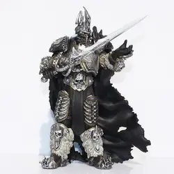 2019 игры фильма аниме Статуэтка Wow Fall Of The Lich King Arthas Menethil рисунок 17,5 см ПВХ Фигурки игрушки модель подарок кукла