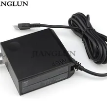 JIANGLUN адаптер переменного тока зарядное устройство 20 в 2.25A для lenovo THINKPAD X1 00HM633 ThinkPad 13 Chromebook