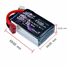 HRB Batería Lipo 3 S 11.1 V 1500 mah 45C max 90C Para Helicópteros RC Avión FPV Drone Holandés Máquina