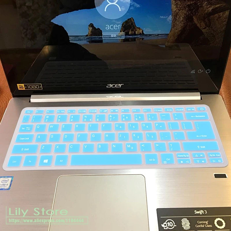 Защитная крышка для клавиатуры Spin5 13 дюймов ноутбука Acer Spin 5 SP513-51 SP513-52N SF113-31 S5-371 N16C4