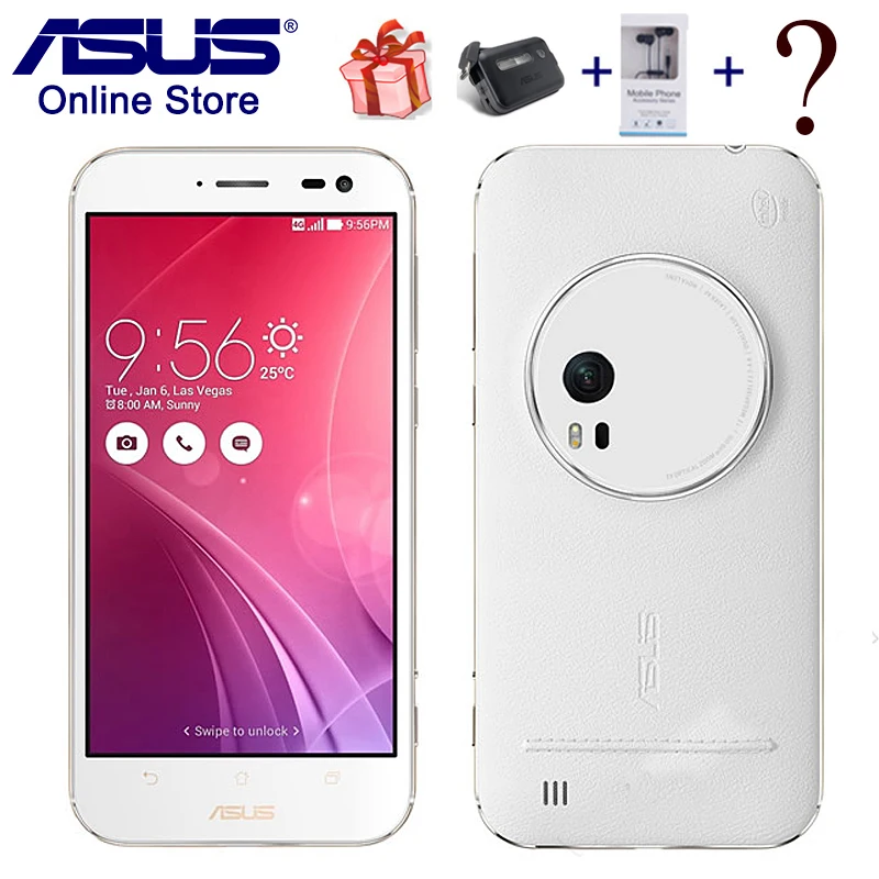ASUS ZenFone Zoom ZX551ML смартфон с 5 дюймовым дисплеем процессором Intel Atom Z3580 ОЗУ 4 Гб ПЗУ 64
