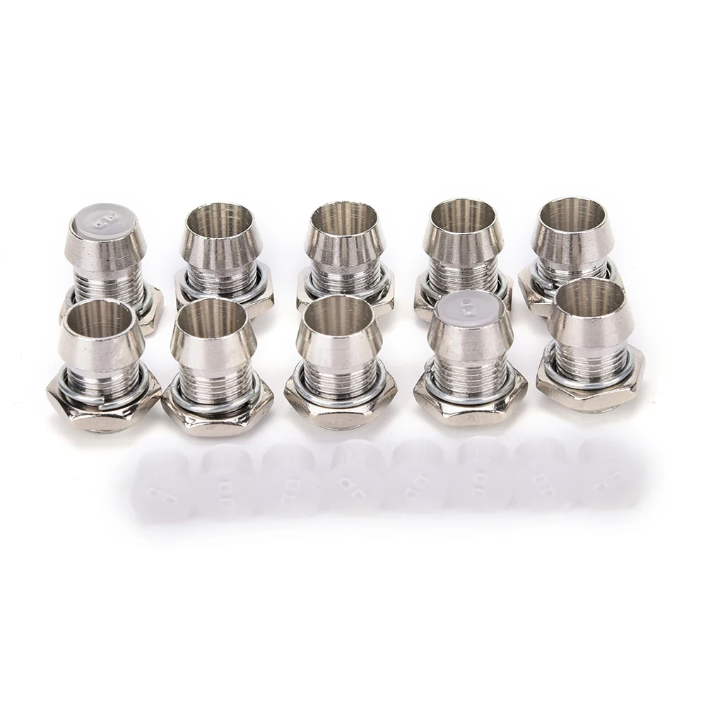 

10 Pcs/lot Copper Metal 5mm Light Emitting Diode LED Holder Mount Panel Display