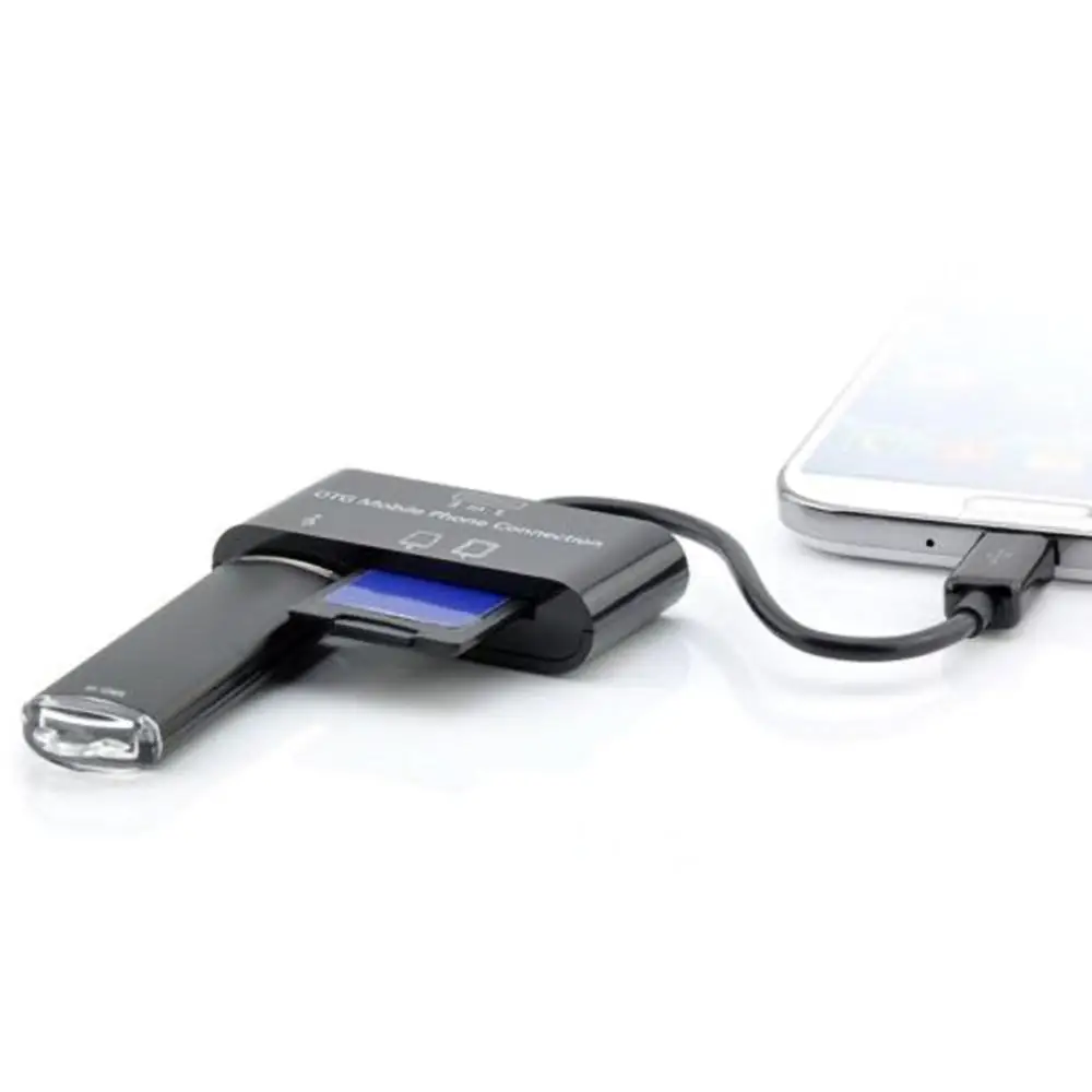USB 2 0 Micro SD SDHC TF кардридер для Samsung Galaxy S7 S6 edge S5 S4 S3 S2 Note 5 4 3 телефонов Android|Кабели
