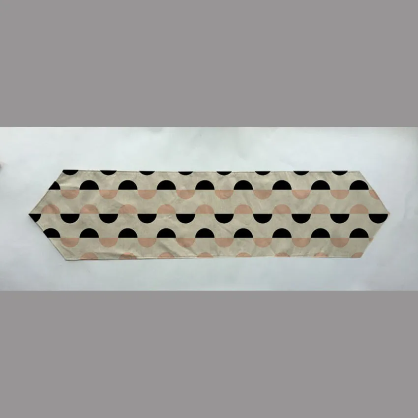 linen Vintage Nostalgia Table Flag Coffee Runner Kitchen Home Decor | Дом и сад