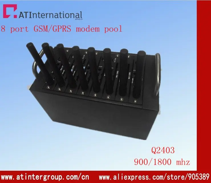 USB GSM 8 ports sms modem Q2303