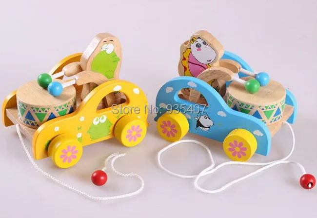 

Baby toddler toy of tractor ,Baby toys Tow rope 2015