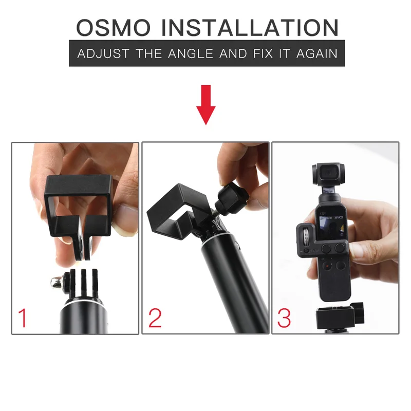 3 м для DJI OSMO Карманный карданный штатив селфи удлиненный держатель телефона