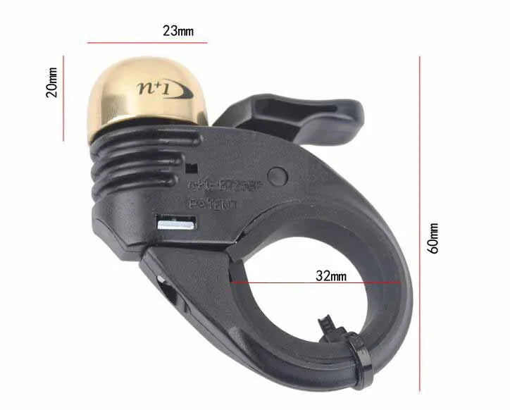 N+ 1 B721 мини-велосипед велосипедный руль безопасности металлическое кольцо громкий звук руль колокольчики ультра-громкий MTB дорожный велосипед рога