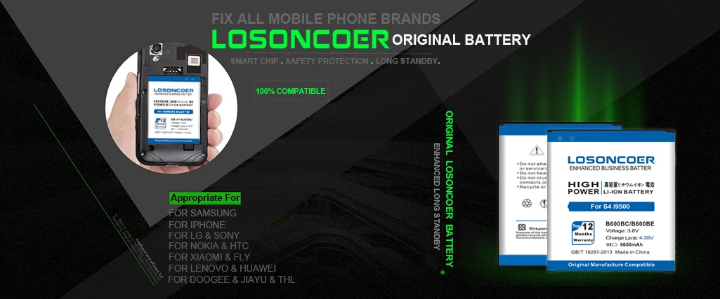 LOSONCOER высокое качество 4350 мАч LIS1593ERPC батарея для sony Xperia Z5 батарея E6603 E6653 E6633 E6683 E6883