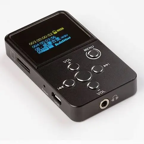 

XDUOO X2 Professional MP3 HIFI Music Player with OLED Screen * Support MP3 WMA APE FLAC WAV format