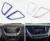 Keao для Hyundai Solaris 2 внутренних выходе Кондиционер Обложка автомобиль-Стайлинг украшения Накладки для салона автомобиля отделкой аксессуар 2017