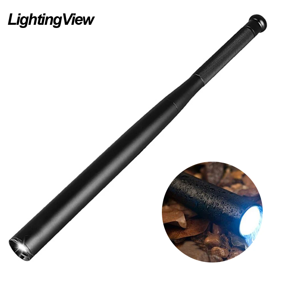 Lightingview супер яркий Бейсбольный Летучая мышь T6 светодиодный фонарик 450 люмен 5
