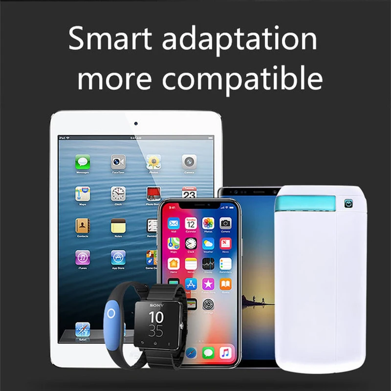Внешний аккумулятор 30000 мАч Qiuck зарядное устройство 3 USB портативный Smartphonr внешний аккумулятор литий-полимерные батареи для IPhone 7 6 5 X для Xiaomi
