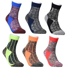 Унисекс на открытом воздухе лыжные носки зимние утепленные альпинист Пеший Туризм Сноубординг Лыжные носки Для женщин Для мужчин кемпинг теплые спортивные носки