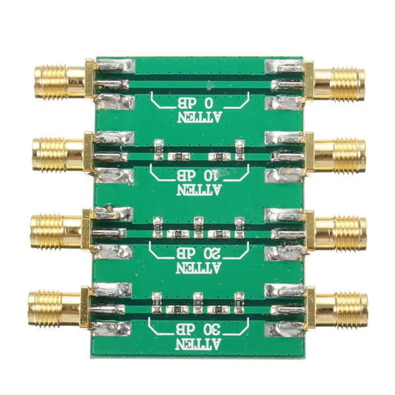 200mW DC 4,0 GHz RF Фиксированный аттенюатор SMA двойная Женская головка 0dB 10dB 20dB 30dB