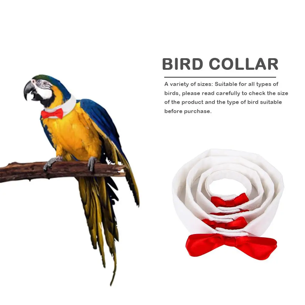 Товары для домашних животных одежда с птицами попугай милый галстук-бабочка галстук для маленький средний большой птицы ошейники для домашних животных