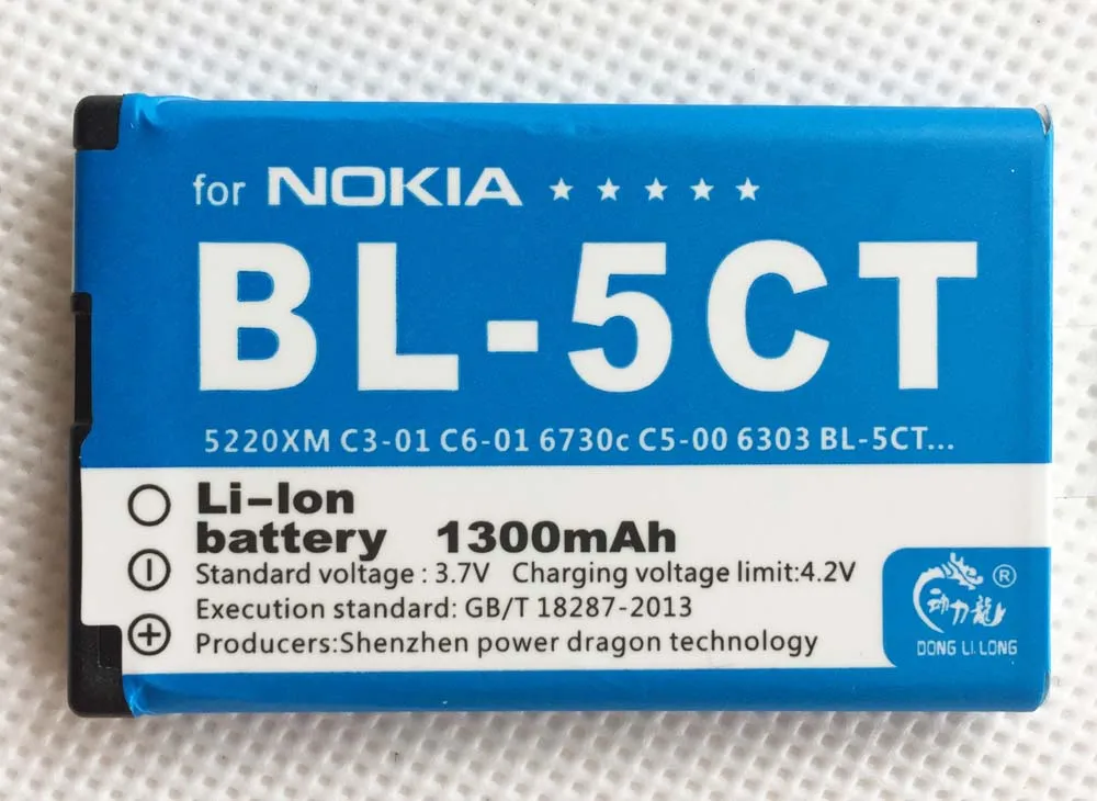 BL5CT BL 5CT BL 5CT Li ion Phone Battery for Nokia 5220 C3 01 C6 01 ...